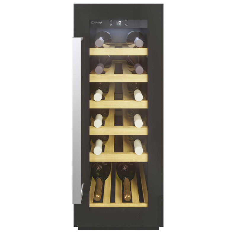 Cave a vin encastrable mise en température 20 bts Candy