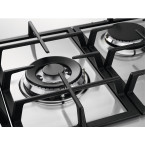 Plaque 5 gaz 11800W inox Electrolux KGS7536SX