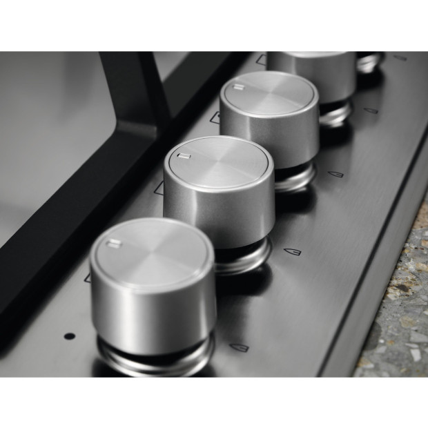Plaque 5 gaz 11800W inox Electrolux KGS7536SX
