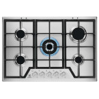 Plaque 5 gaz 11800W inox Electrolux KGS7536SX