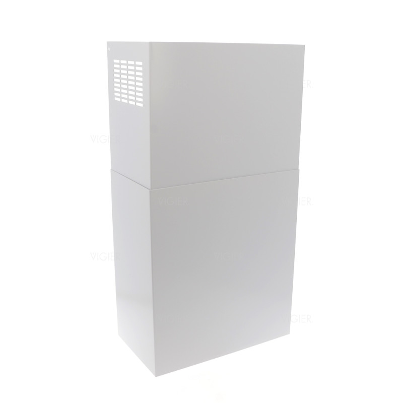 Cheminée 40/78cm hotte Verso blanc Falmec KCQAN00B