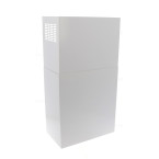 Cheminée 40/78cm hotte Verso blanc Falmec KCQAN00B