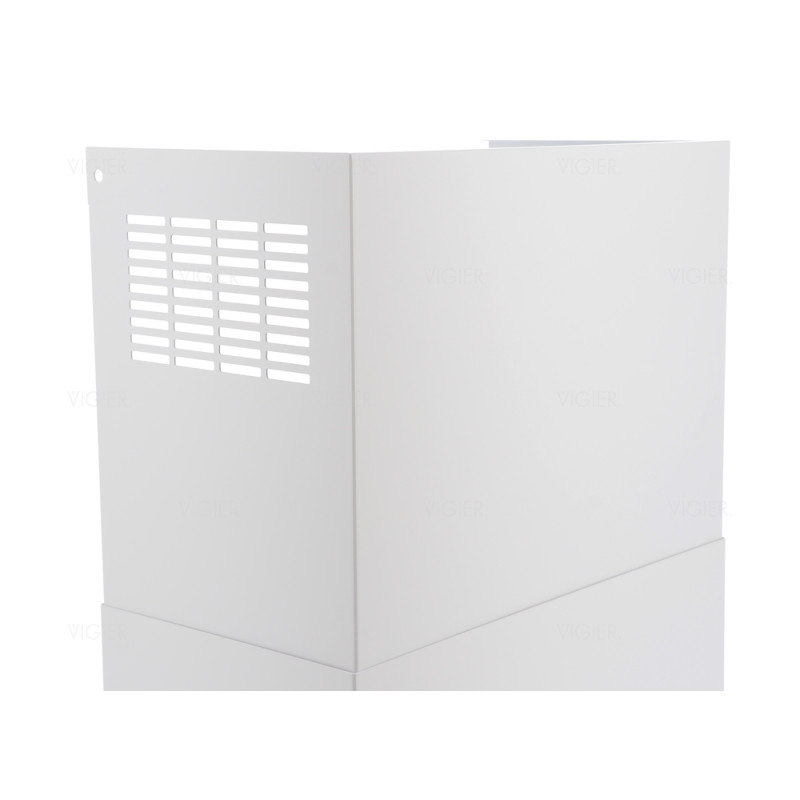 Cheminée 40/78cm hotte Verso blanc Falmec KCQAN00B