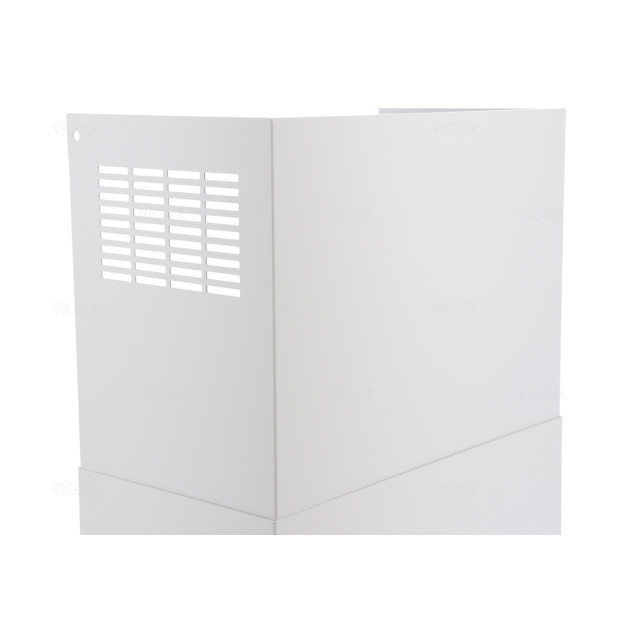 Cheminée 40/78cm hotte Verso blanc Falmec KCQAN00B