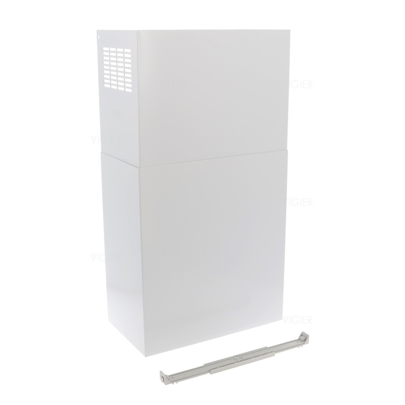 Cheminée 40/78cm hotte Verso blanc Falmec KCQAN00B