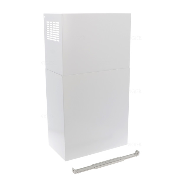 Cheminée 40/78cm hotte Verso blanc Falmec KCQAN00B