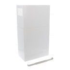 Cheminée 40/78cm hotte Verso blanc Falmec KCQAN00B